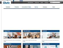 Tablet Screenshot of glutz.com